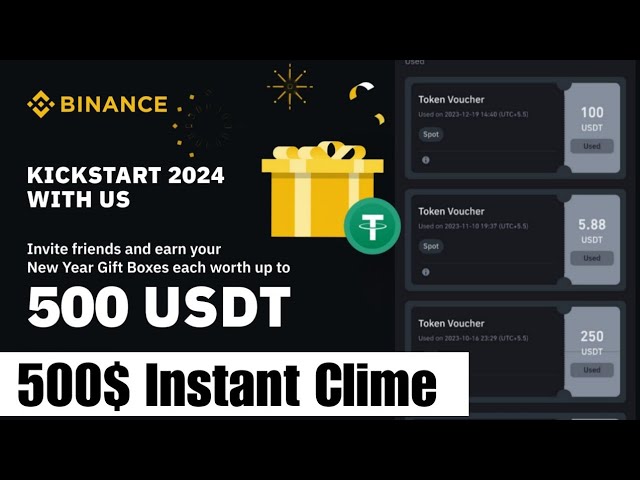 Binance New Offer Today | 500$ Instant Clime | Kickstart Refral Lite Offer |Binace New Account Offer