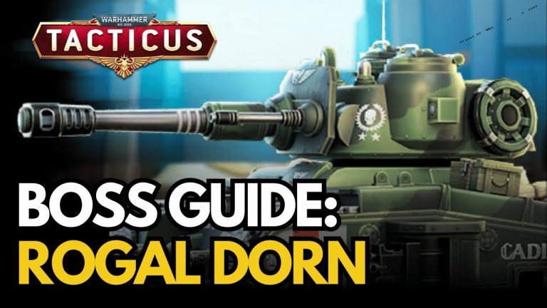 Complete Guide Boss Preview & Guide: Rogal Dorn Battle Tank and First Look and Legendary 5!