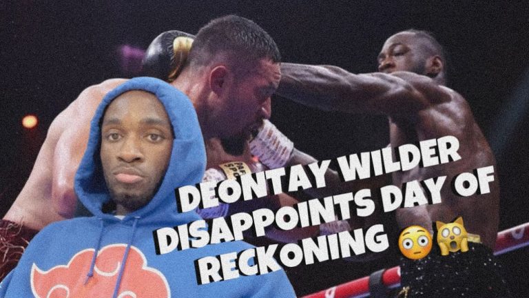 DEONTAY WILDER DISAPPOINTS AT DAY OF RECKONING IN LOSING ONE SIDE FIGHT VS JOSEPH PARKER