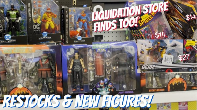 EP470 -Cool Finds at Liquidation! New Figures at Target!