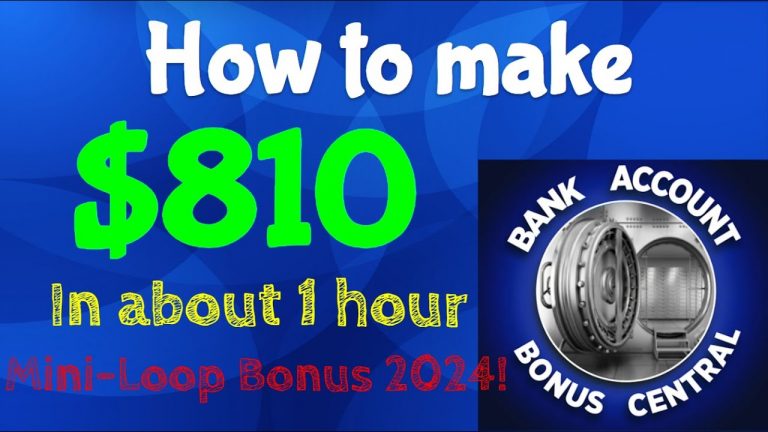 How to Make $810 in about 1 HOUR in 2024! Capital One Venture + BluPeak! Nationwide Offer!