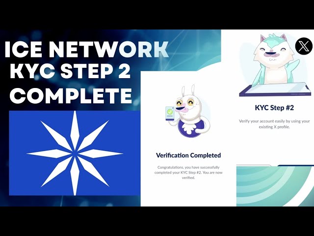 Ice Network KYC STEP-2 Step-by-Step Guide_Live Ice KYC #2 Twitter X Verification Done | Quick Guide