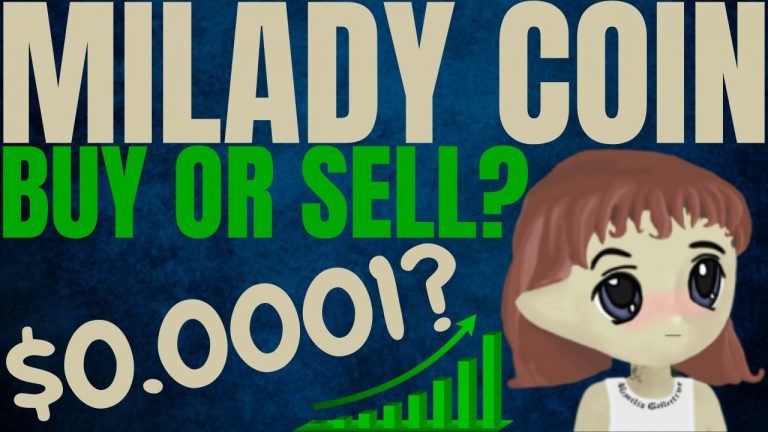 MILADY MEME COIN HUGE PRICE PUMP! MILADY MEME COIN PRICE PREDICTION & ANALYSIS! LADYS CRYPTO PRICE