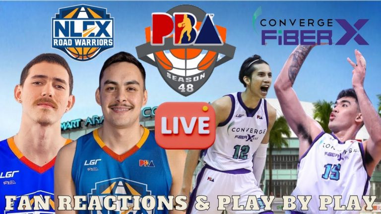 NLEX ROAD WARRIORS VS CONVERGE FIBERXERS I FULL SCOREBOARD I PBA SEASON 48 COMMISSIONR’S CUP LIVE