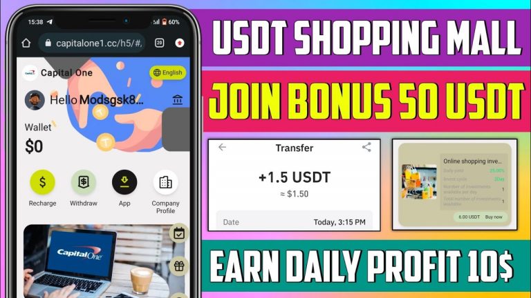 New Usdt Earning Site | Usdt Mining Site | Usdt Investment Site | Usdt Shopping mall usd earn site