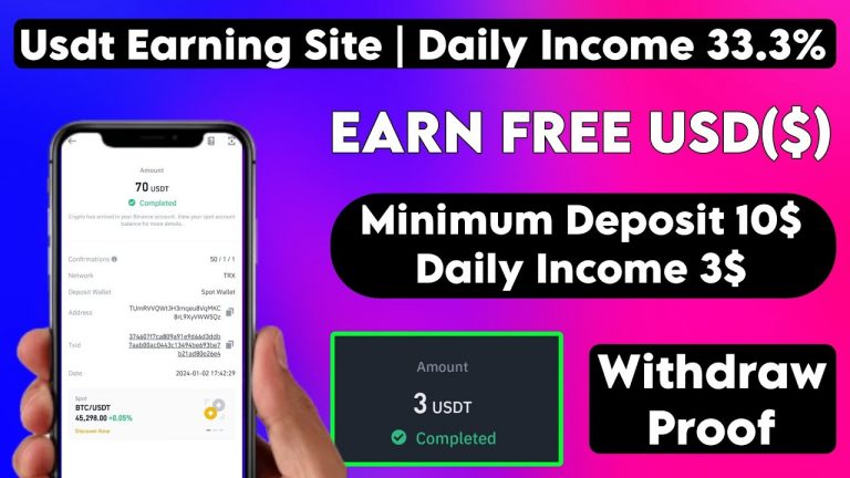 New Usdt Order Grabbing Site | Best Free TRX Cloud Mining Platform | New Usdt Mining Website 2024