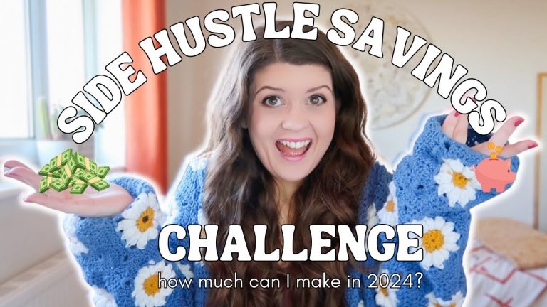 Side Hustles I’m Trying in 2024 | My Side Hustle Savings Challenge