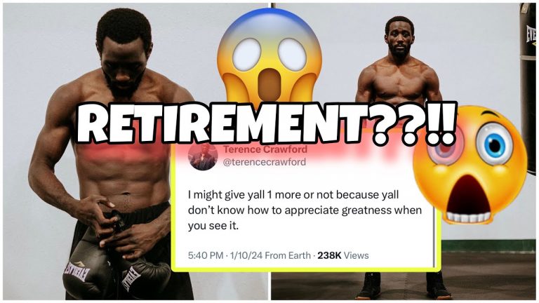 TERENCE CRAWFORD HINTS RETIREMENT AFTER ERROL SPENCE TAKES CREDIT AWAY FROM BUD WITH EXCUSES WOW