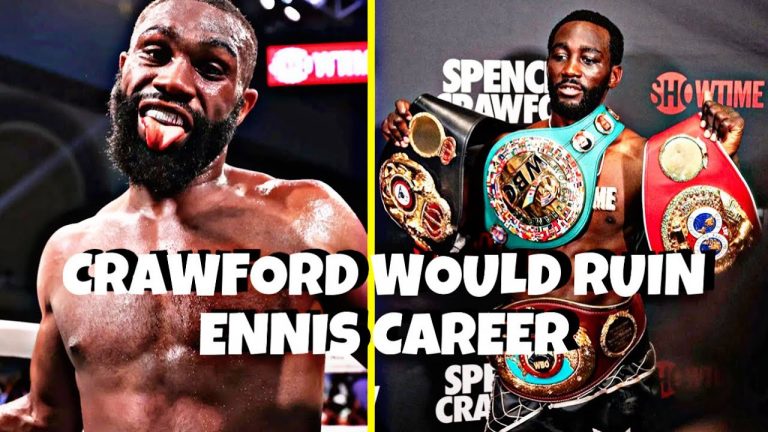 TERENCE CRAWFORD WOULD RUIN JARON ENNIS CAREER IN 1 FIGHT ENNIS FATHER HATE HIM IF HE MAKE THE FIGHT