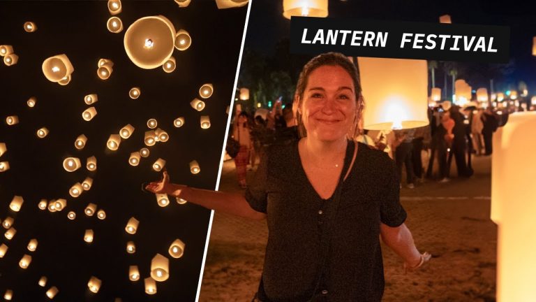 Thailand’s lantern festival (two ways)