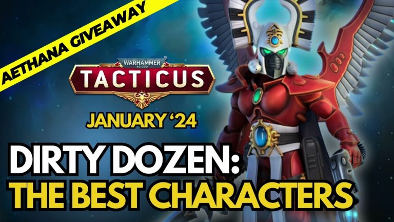 The Dirty Dozen feat. Rogal Dorn – Top 12 Characters in Tacticus + Giveaway + Code!