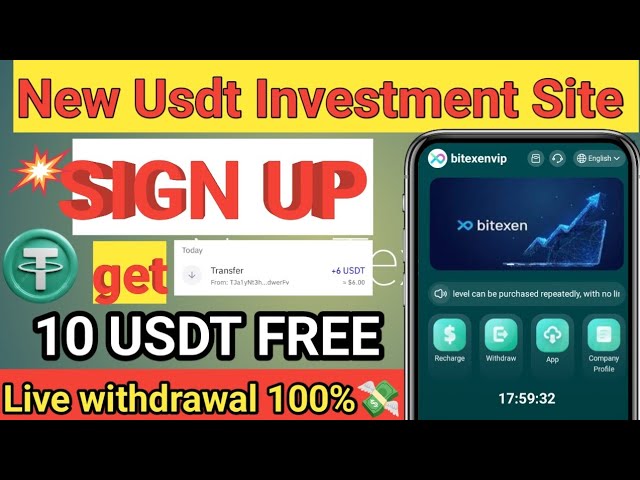 The new best USDT long-term income platform in 2024 | Make money by mining | USDT, USDT investment