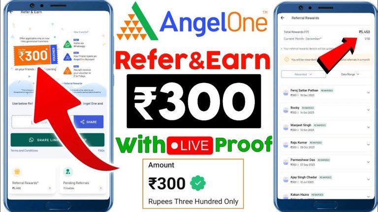 angel one refer and earn | angel one refer and earn withdrawal |angel broking refer and earn process