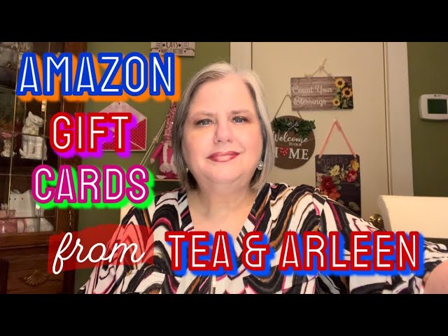 AMAZON HAUL | GIFT CARDS from TEA & ARLEEN @TEATimeAdventures @AllThingsArleen