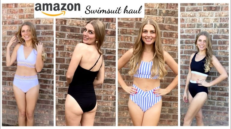 Amazon swimsuit try-on haul! Stylish swimsuits for women!