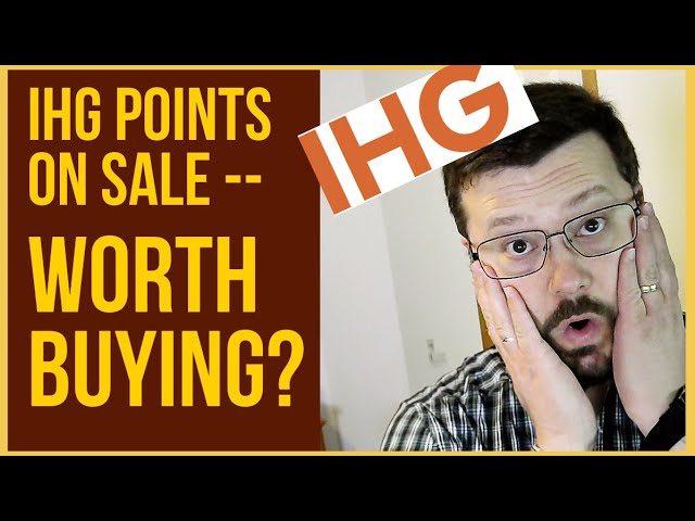 BREAKING: IHG Points Sale – Buy IHG Points | No Card Needed!