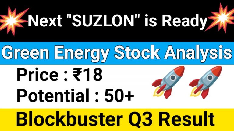 Forget Suzlon | Next “SUZLON” is ready | Penny Stock with Blockbuster Q3 result #Investing #trading