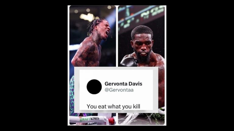 GERVONTA DAVIS WARNS FRANK MARTIN YOU EAT WHAT YOU KI***LL