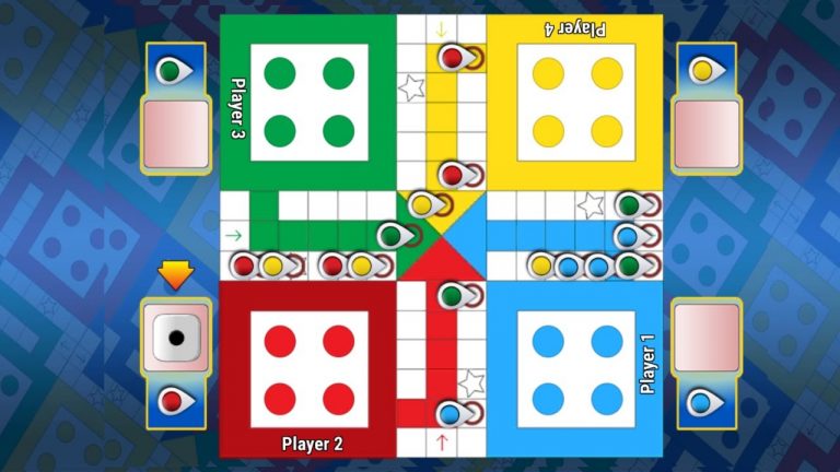 Ludo game in 4 players match | Ludo king 4 players match | Ludo game new tricks 2024|Quick match