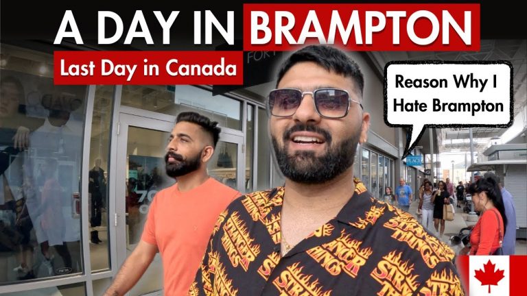 My First Day in Brampton & Last Day in Canada | Canada Shodne ka Waqt Aagya | Shopping for my Trip