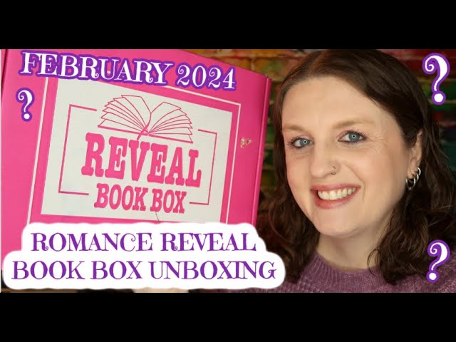 Romance Reveal Book Box Unboxing || February 2024 || 4 Signed Books plus Goodies || Subscription Box