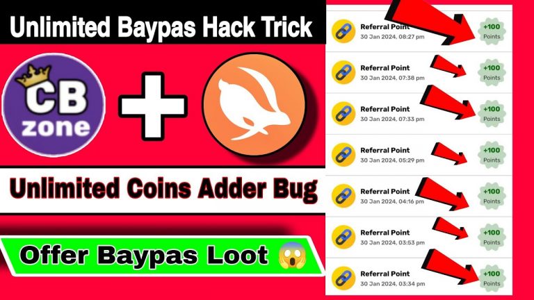 Unlimited Baypas Hack Trick | without Number and Gmail Unlimited Trick | Best Earning app