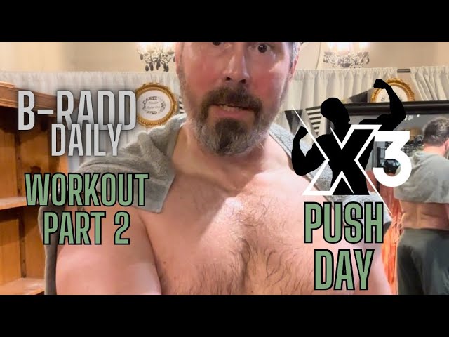 X3 push workout after burpees. February 19, 2024