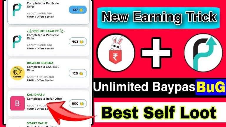 Best Self Earning BuG Trick Today | New Earning Bug Loot without investment | Unlimited Earning Bug