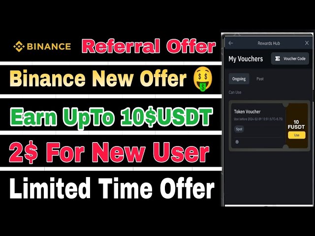 Binance New Referral Offer || Get UpTo 1000$/ Account +10$ Old Account+2$ On New Account