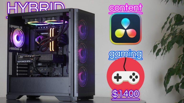 Building the best midrange editing and gaming PC in the Vida Aquilon case!