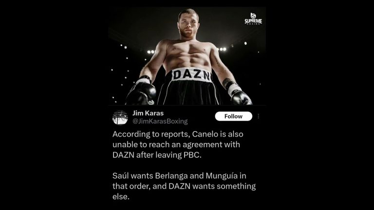 CANELO ALVAREZ FINALLY REACH A AGREEMENT WITH PBC AND DAZN