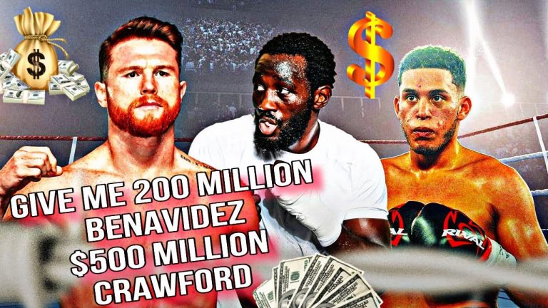 CANELO ALVAREZ RANSOMS BOXING GIVE ME 200 MILLION FOR BENAVIDEZ & 500 MILLION FOR CRAWFORD FIGHT TMR