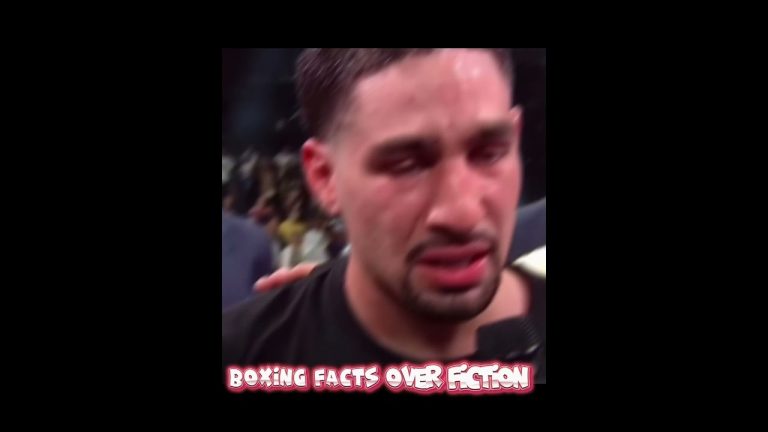 DANNY GARCIA CRIES ON TV ABOUT MENTAL HEALTH I WAS GOING THROUGH THINGS WHY ERROL SPENCE BEAT ME