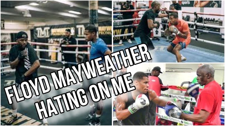 DEVIN HANEY DISRESPECTS FLOYD MAYWEATHER HE HATES ON ME..AFTER STEALING FLOYD BLUEPRINT AND STYLE