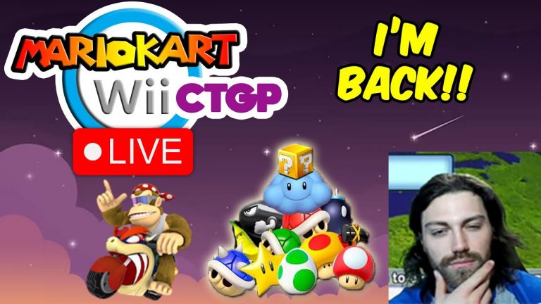 FIRST STREAM BACK! (MarioKart Wii w/ viewers)