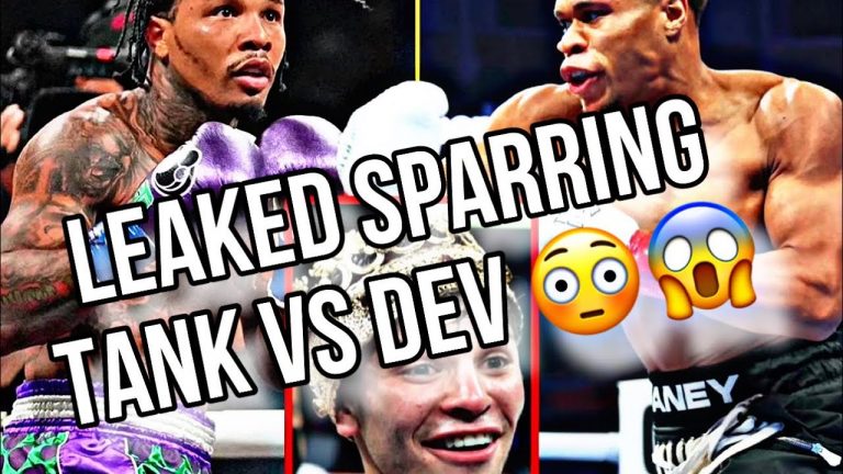 GERVONTA DAVIS COMPLETELY DESTROYING DEVIN HANEY IN SPARRING RYAN GARCIA LEAKS BRUTAL BEATDOWN WOW