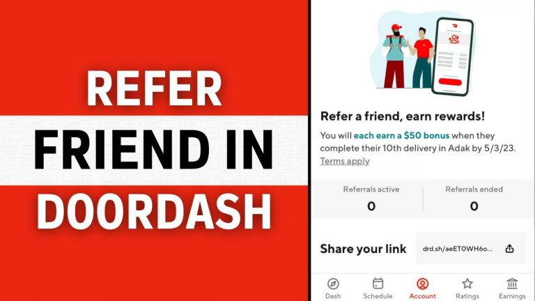 How to Refer Friend in Doordash and Get Doordash Referral Bonus(2024)