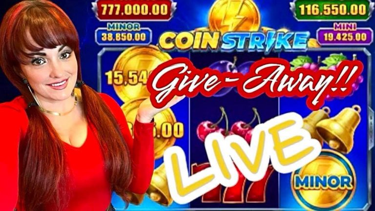 LIVE! HUGE WINS & SPINS! Give-away! McLuck!