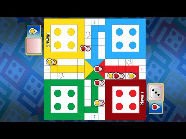 Ludo game in 2 players match | Ludo king 2 players match | Ludo game new tricks 2024|