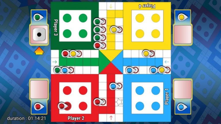 Ludo game in 4 players match | Ludo king 4 players match | Ludo game new tricks 2024| Ludo game king