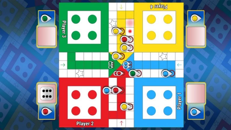 Ludo game in 4 players match | Ludo king 4 players match | Ludo game new tricks 2024|ludo game live