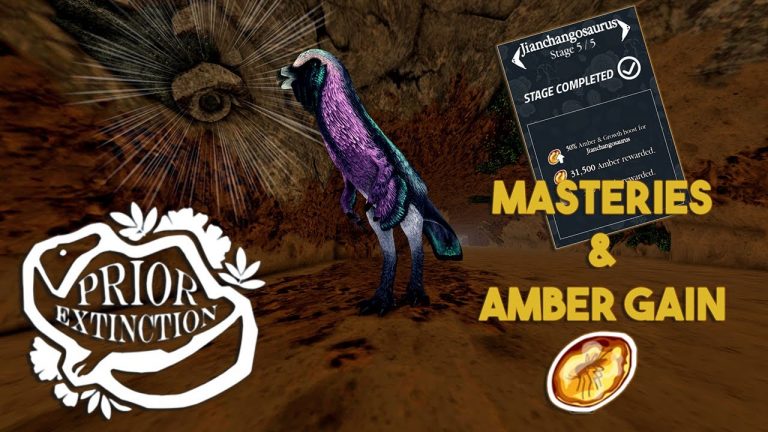 Mastering Masteries And Best Way To Gain Amber Tutorial -Prior Extinction-