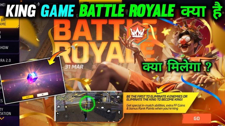New In Br King Game Event Kya Hai? ! King Game Battle Royal Event Full Details ! Free Fire New Event