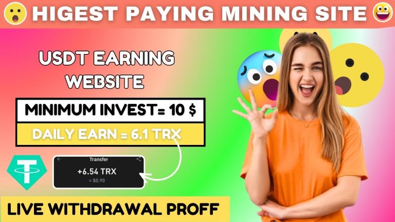 New USDT Earning site, shopping mall site, Usdt Investment Platform, Trx Earning site Free usdt earn