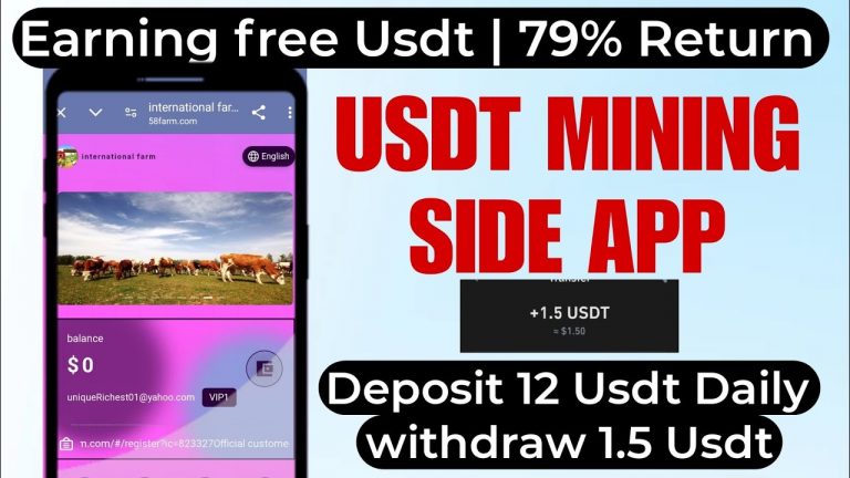 New investment Side Today in 2024 | Global withdraw | Cloud mining site Trx and usdt mining site app