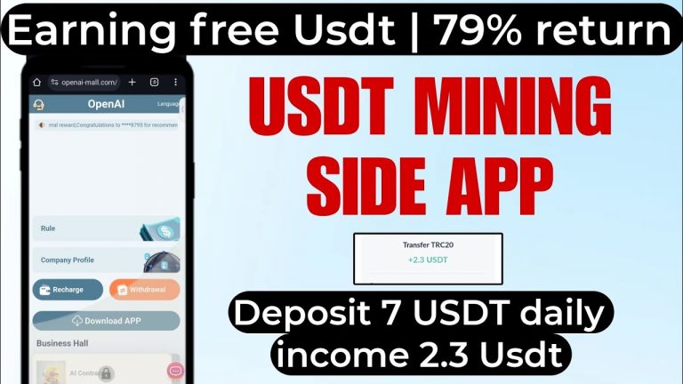 New investment Side Today in 2024 | Global withdraw | Cloud mining site Trx and usdt mining site app