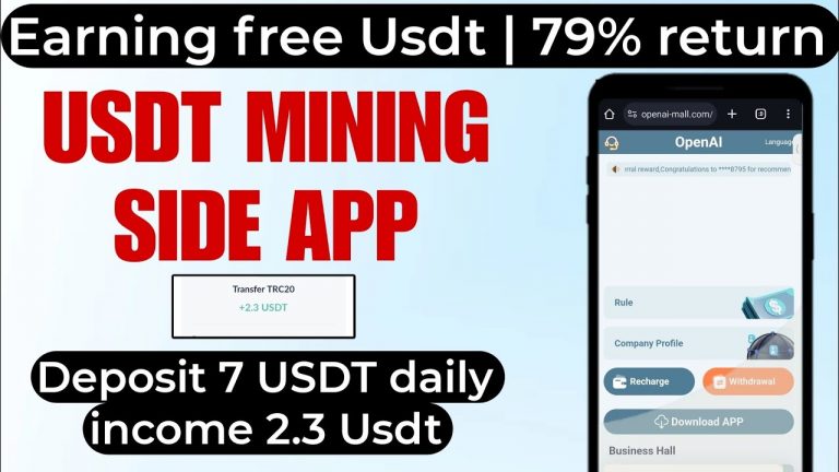 New investment Side Today in 2024 | Global withdraw | Cloud mining site Trx and usdt mining site app