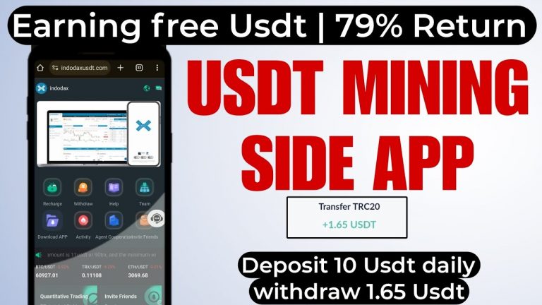 New investment Side Today in 2024 | Global withdraw | Cloud mining site Trx and usdt mining site app