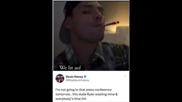 RYAN GARCIA OVER PROMOTING THE FIGHT WITH DEVIN HANEY