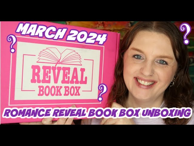 Romance Reveal Book Box Unboxing || March 2024 || 4 Signed Books plus Goodies || Subscription Box